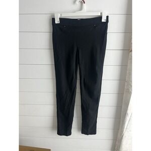 89th + Madison Womens Size M Black Stretch Pants 0547